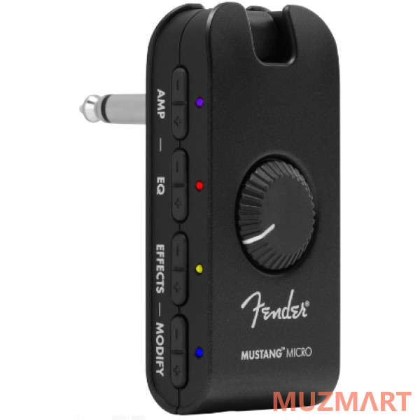 Fender Mustang Micro Компактный моделирующий усилитель для наушников
