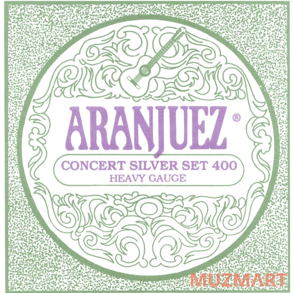 Aranjuez 400 CONCERT SILVER Струны для классической гитары