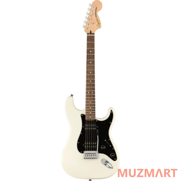 Squier Affinity Stratocaster HH LRL Olympic White Электрогитара