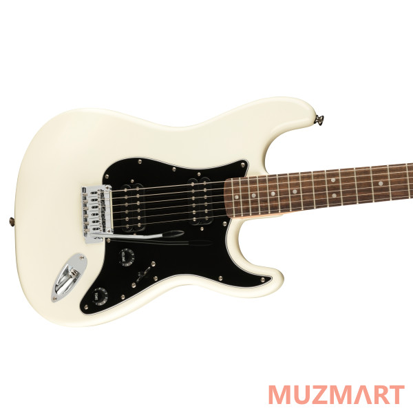 Squier Affinity Stratocaster HH LRL Olympic White Электрогитара