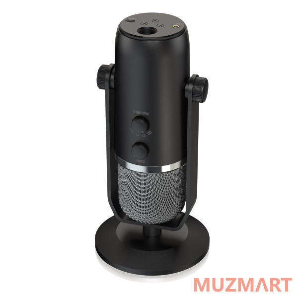 Behringer BIGFOOT USB конденсаторный микрофон с тремя капсюлями, 4 диаграммы направленности