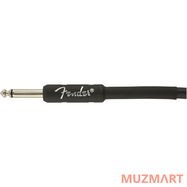 Fender 25' Instrument Cable Black Инструментальный кабель Jack-Jack, 7,62 м