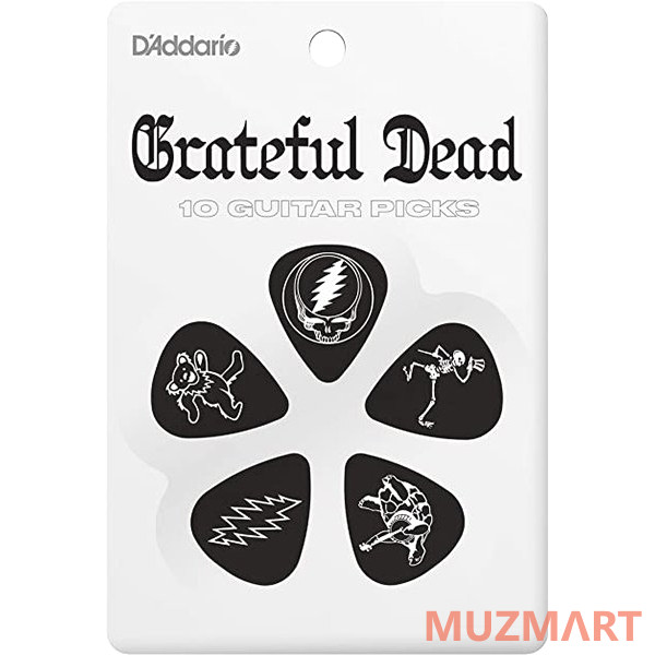 Planet Waves 1CBK4-10GD1 Grateful Dead Signature Набор медиаторов