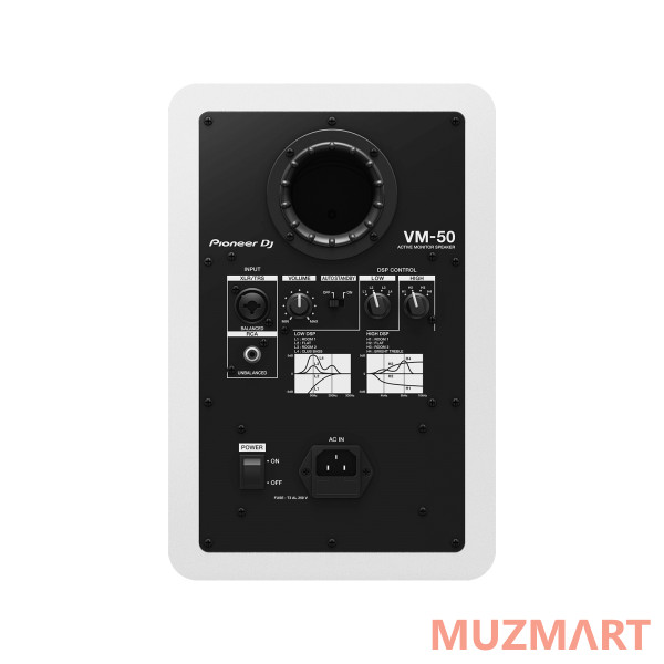Pioneer VM-50-W Активный монитор (белый)