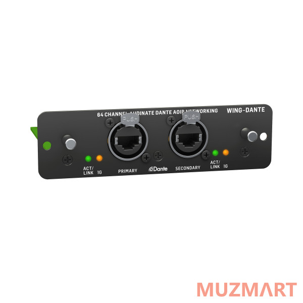 Behringer WING-DANTE Аудиоинтерфейс  для цифрового микшерного пульта Behringer WING