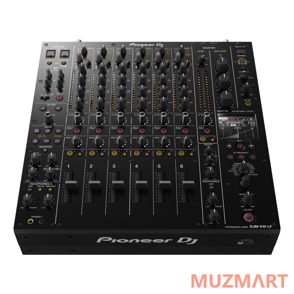 Pioneer DJM-V10-LF Профессиональный 6-канальный DJ-микшер