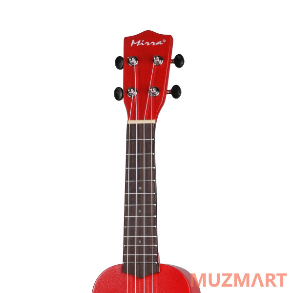 Mirra UK-210-21-RD Укулеле сопрано, красный
