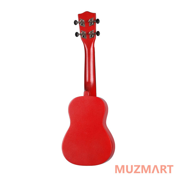 Mirra UK-210-21-RD Укулеле сопрано, красный
