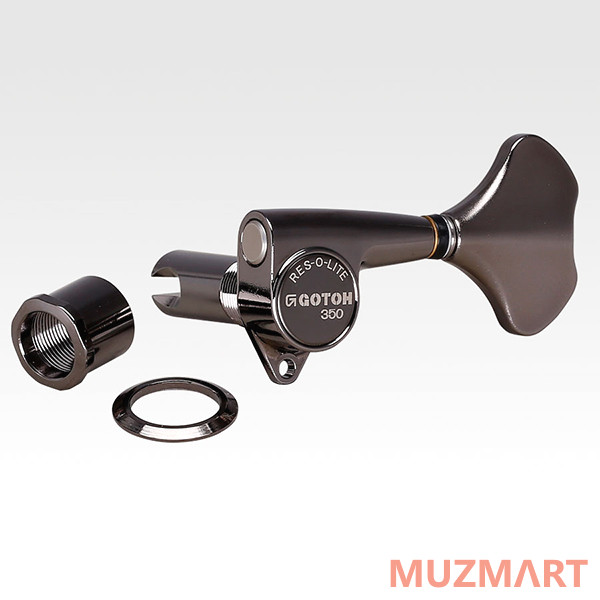 Gotoh GB350-B-L2+R2 Колки для бас-гитары 2+2, черный