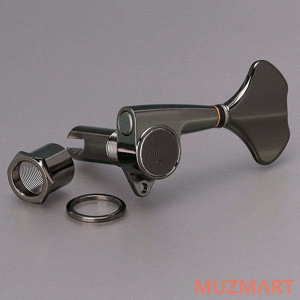 Gotoh GB707-CK-L3+R3 Колки для бас-гитары 3+3, cosmo black (черные)
