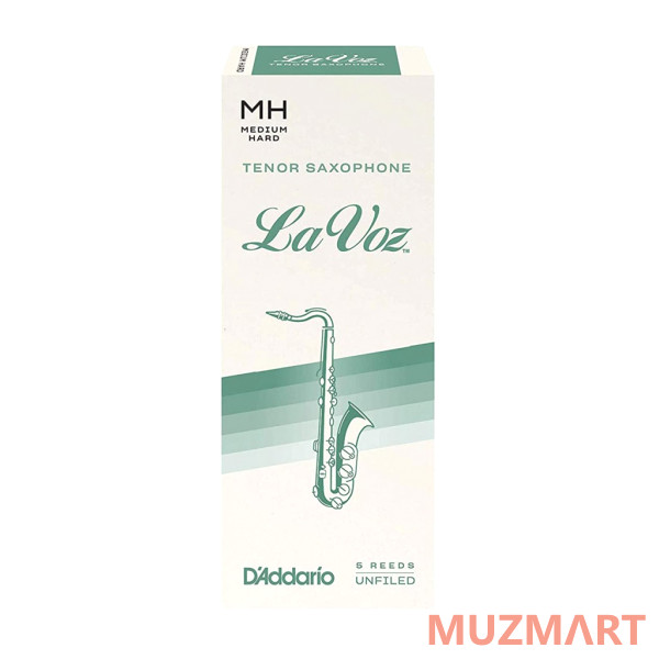 Rico RKC05MH La Voz Трости для саксофона тенор, средне-жесткие (Medium-Hard), 5шт