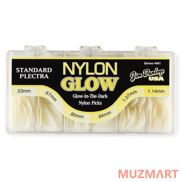 Dunlop 4461 Nylon Glow Display Коробка с медиаторами