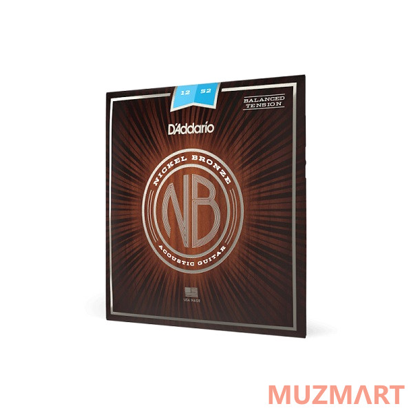 D'Addario NB1252BT Струны для акустической гитары