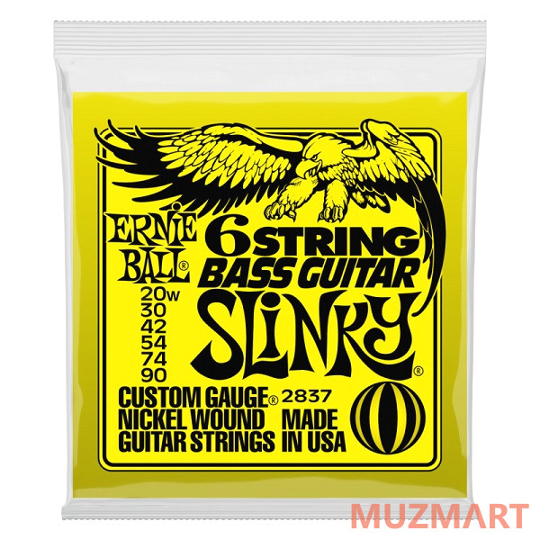 Ernie Ball 2837 Струны для 6 струнной бас-гитары