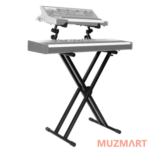 OnStage KS7292 стойка клавишная, двойная рама , 2 яруса