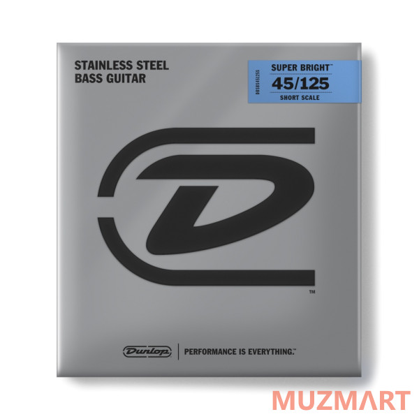 Dunlop DBSBS45125S Super Bright Комплект струн для 5-ст бас-гитары