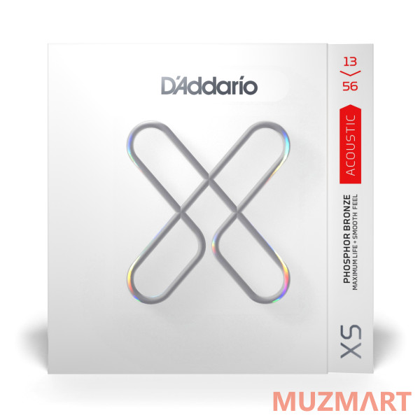 D'Addario XSAPB1356 Струны с покрытием для акустической гитары