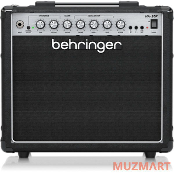 Behringer HA-20R Двухканальный гитарный комбо, 20 Вт