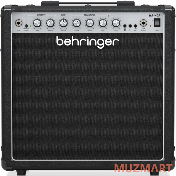 Behringer HA-40R Двухканальный гитарный комбо, 40 Вт