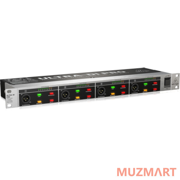 Behringer DI4000 V2 4-канальный активный DI-box