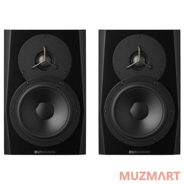 Dynaudio LYD-5 Pair стереопара активных мониторов ближнего поля с черной лицевой панелью