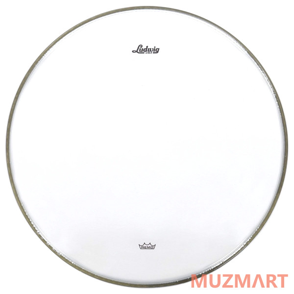 Ludwig LW1322P3CLR Powerstroke 3 Пластик для бас-барабана 22", ударный, прозрачный,