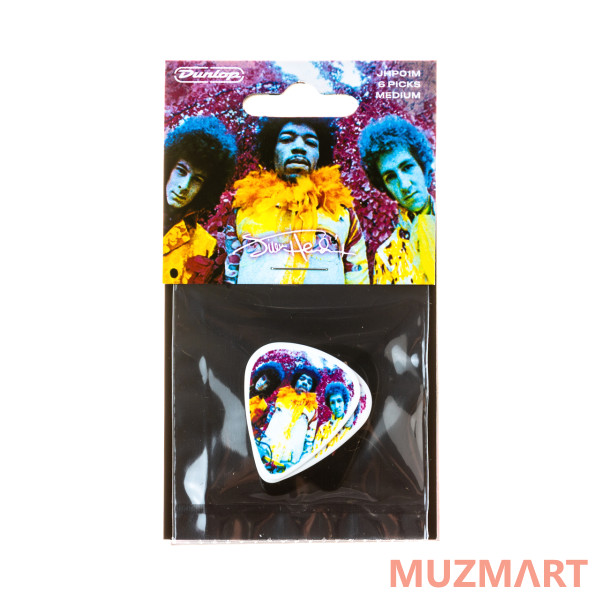 Dunlop JHR01M Jimi Hendrix Are You Experienced? Медиаторы 24шт,