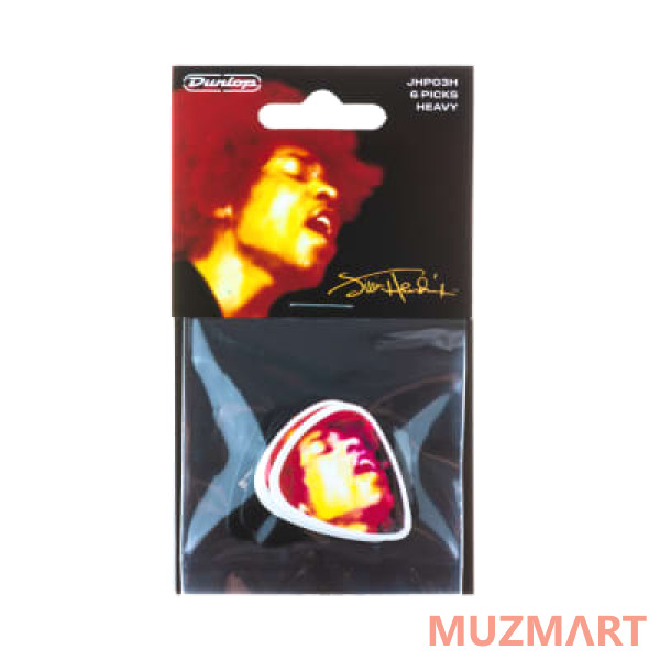 Dunlop JHR03H Jimi Hendrix Electric Ladyland Медиаторы 24шт