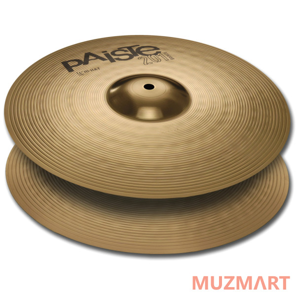 Paiste 201 Bronze Hi-Hat 14" Тарелка Hi-Hat (пара)