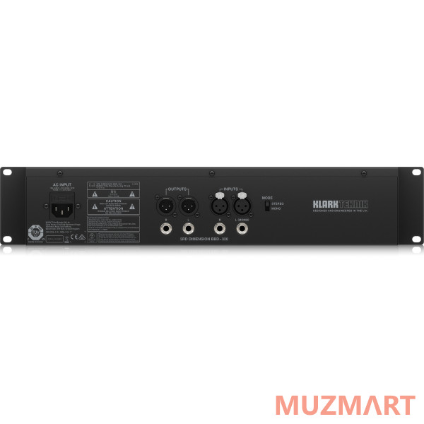 Klark Teknik 3RD Dimension BBD-320 Классический винтажный стереохорус с несколькими режимами работы