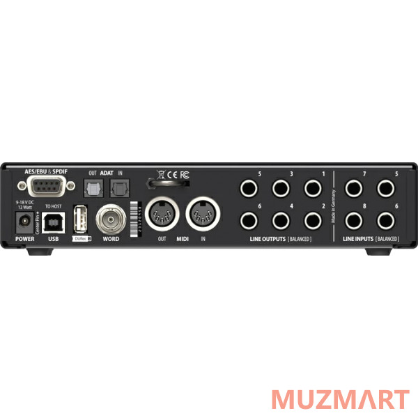 RME Fireface UCX II интерфейс USB 40-канальный