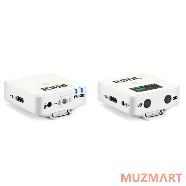 RODE Wireless GO White Ультракомпактная накамерная беcпроводная система
