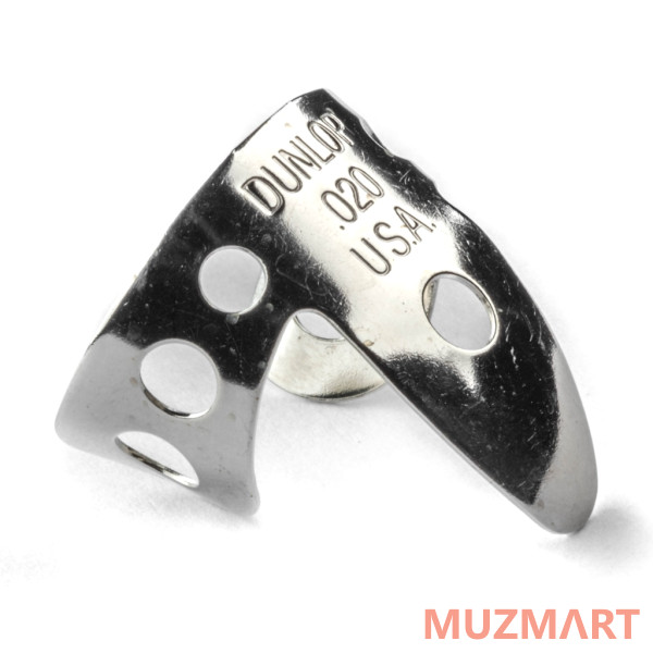 Dunlop 33R.020 Nickel Silver Медиаторы на палец, нейзильбер, толщина .020, 20шт