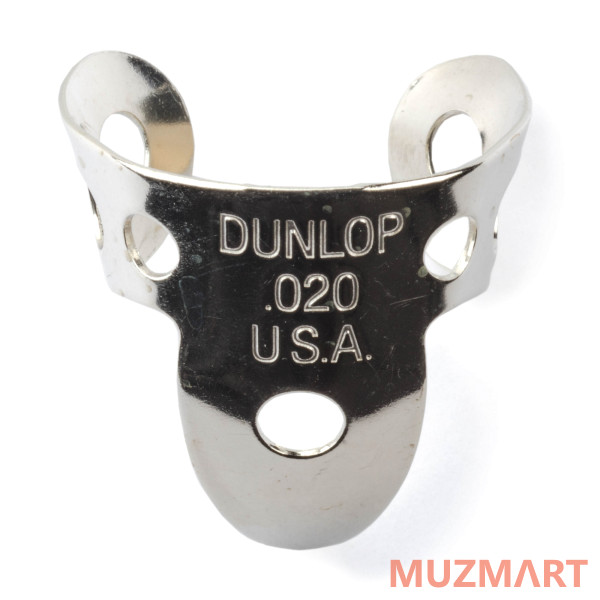 Dunlop 33R.020 Nickel Silver Медиаторы на палец, нейзильбер, толщина .020, 20шт