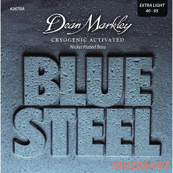 Dean Markley DM2670A Blue Steel NPS Комплект струн для бас-гитары