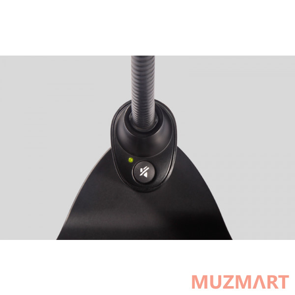 Shure CVG18DS-B/C микрофон на гусиной шее с базой, длина 45.7 см