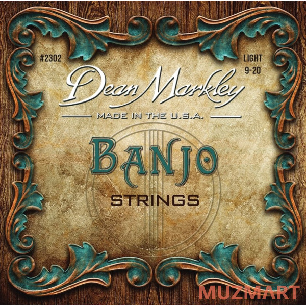 Dean Markley DM2302 Комплект струн для 5-струнного банджо, 9-20