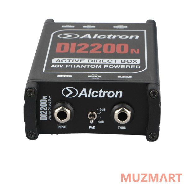 Alctron DI2200N D.I. Box Преобразователь акустического сигнала, активный