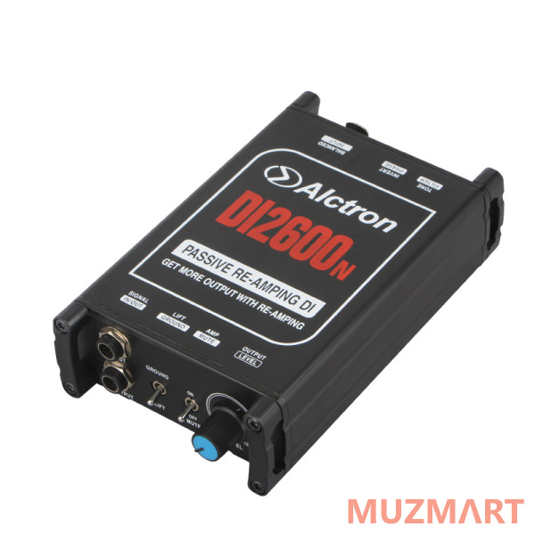 Alctron DI2600N D.I. Box Преобразователь акустического сигнала, пассивный