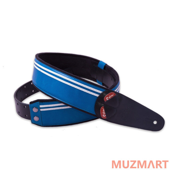 RightOn Straps 8401070110149 Mojo Race Blue Ремень для гитары