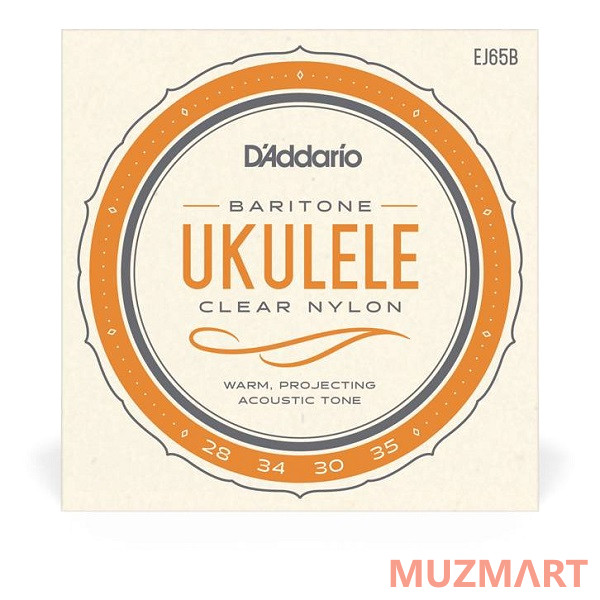 D'Addario EJ65B Струны для укулеле баритон