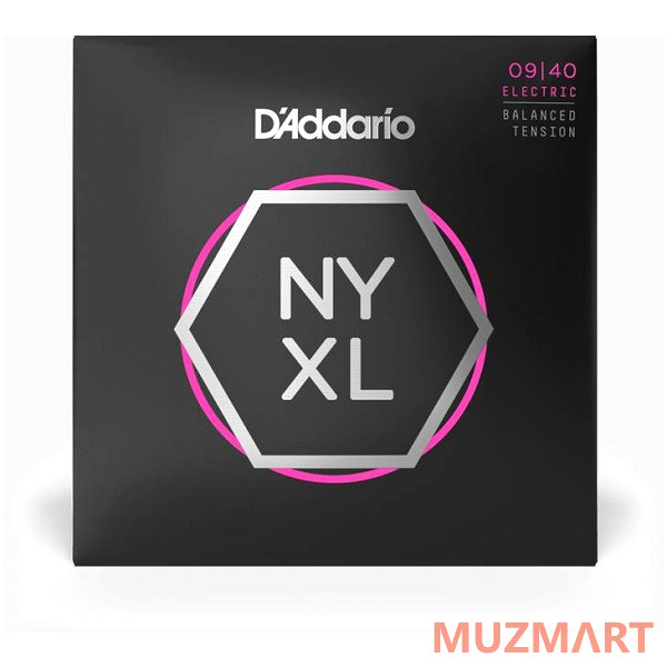 D'Addario NYXL0940BT Струны для электрогитары