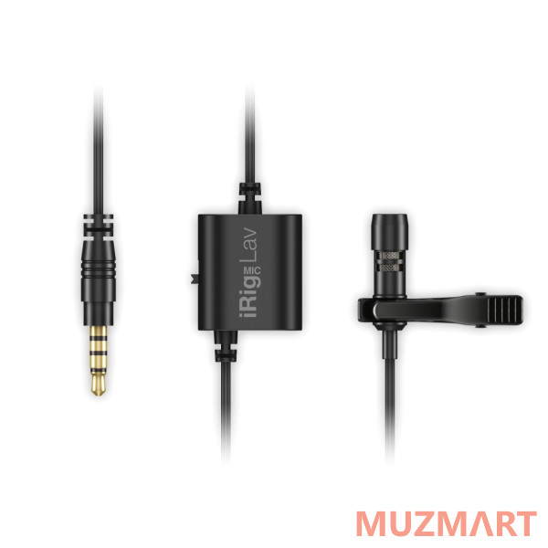IK Multimedia iRig-Mic-Lav-2-Pack Петличный микрофон для iOS/Android устройств, 2шт