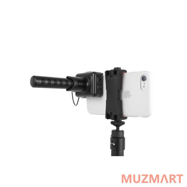 IK Multimedia iRig-Mic-Video-Bundle Микрофон "пушка" и штатив для мобильных устройств