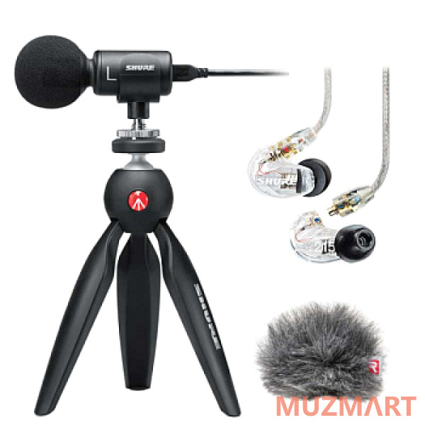 Shure MV88+SE215-CL-EFS Видеокомлект