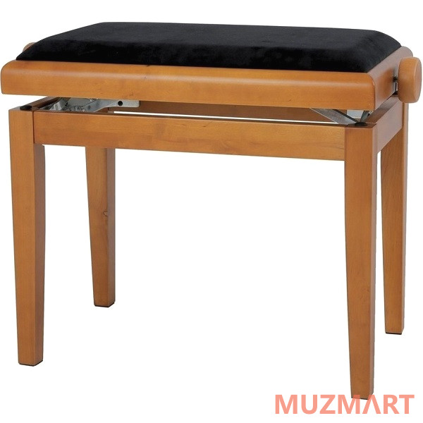 Gewa Piano bench Deluxe oak mat Банкетка для пианино