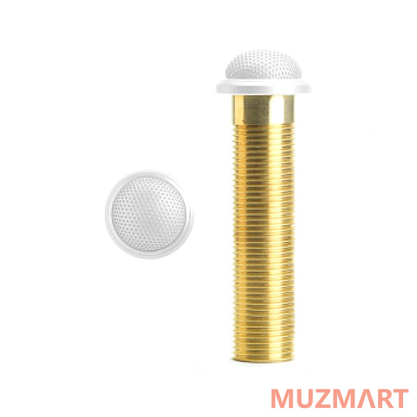 Shure MX395W/BI Маленький микрофон граничного слоя конденсаторный