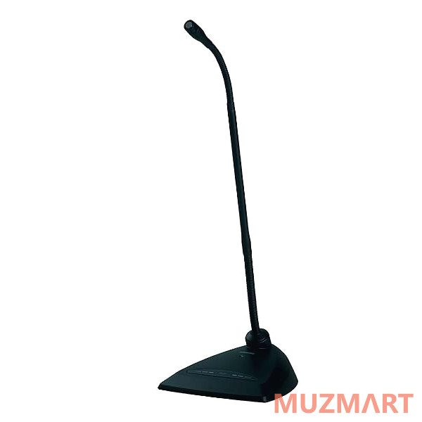 Shure MX418D/S Микрофон на гусиной шее с базой, суперкардиоидный