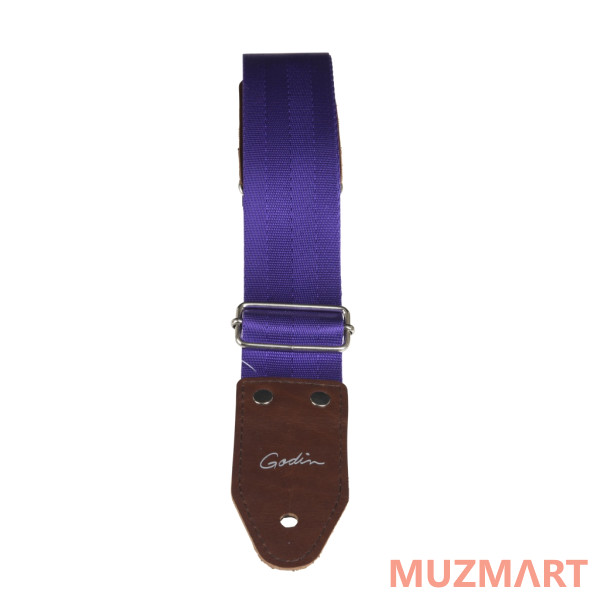 Godin 049011 Godin Bronco Purple Ремень для гитары, фиолетовый