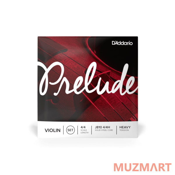 D'Addario J810-4/4H PRELUDE Комплект струн для скрипки